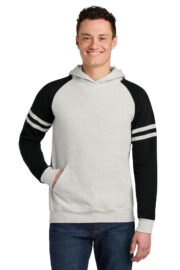 Jerzees Unisex NuBlend Varsity Colorblock Hooded Sweatshirt 97C - Image 2
