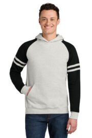 Jerzees Unisex NuBlend Varsity Colorblock Hooded Sweatshirt 97C