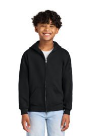 Jerzees - Youth NuBlend Full-Zip Hooded Sweatshirt. 993B - Image 2