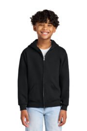 Jerzees - Youth NuBlend Full-Zip Hooded Sweatshirt. 993B