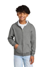 Jerzees - Youth NuBlend Full-Zip Hooded Sweatshirt. 993B - Image 10