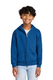 Jerzees - Youth NuBlend Full-Zip Hooded Sweatshirt. 993B - Image 11