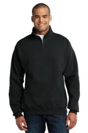 Jerzees - NuBlend 1/4-Zip Cadet Collar Sweatshirt. 995M - Image 8