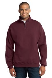 Jerzees - NuBlend 1/4-Zip Cadet Collar Sweatshirt. 995M - Image 13