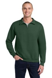 Jerzees - NuBlend 1/4-Zip Cadet Collar Sweatshirt. 995M - Image 11