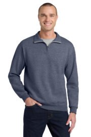 Jerzees - NuBlend 1/4-Zip Cadet Collar Sweatshirt. 995M - Image 17