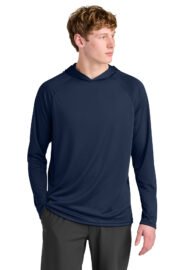 A4 Cooling Performance Long Sleeve Hooded Tee A4N3409 - Image 8