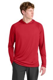 A4 Cooling Performance Long Sleeve Hooded Tee A4N3409 - Image 12