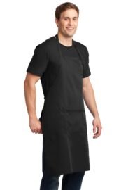 Port Authority Easy Care Extra Long Bib Apron with Stain Release. A700 - Image 2