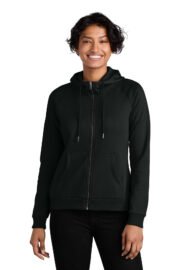 Allmade Women's Organic CVC Fleece Full-Zip Hoodie AL5003 - Image 9