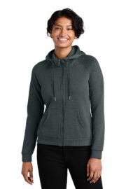 Allmade Women's Organic CVC Fleece Full-Zip Hoodie AL5003 - Image 11