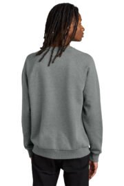 Allmade Unisex Organic CVC Fleece Crewneck Sweatshirt AL5004 - Image 3