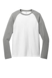 Allmade Unisex Tri-Blend Long Sleeve Colorblock Raglan AL6009 - Image 4