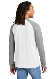 Allmade Unisex Tri-Blend Long Sleeve Colorblock Raglan AL6009 - Image 3