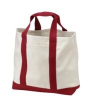 Port Authority - Ideal Twill Two-Tone Shopping Tote. B400 - Image 6