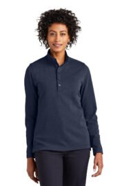 Brooks Brothers Women's Mid-Layer Stretch 1/2-Button BB18203 - Image 8