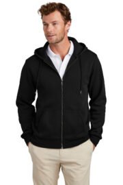 Brooks Brothers Double-Knit Full-Zip Hoodie BB18208 - Image 2
