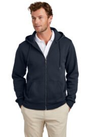 Brooks Brothers Double-Knit Full-Zip Hoodie BB18208 - Image 8