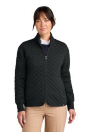 Brooks Brothers Women's Diamond Quilt Full-Zip BB18213 - Image 7