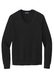 Brooks Brothers Cotton Stretch V-Neck Sweater BB18400 - Image 4