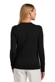 Brooks Brothers Women's Cotton Stretch V-Neck Sweater BB18401 - Image 3