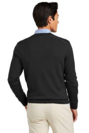 Brooks Brothers Washable Merino V-Neck Sweater BB18410 - Image 3