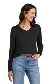 Brooks Brothers Women's Washable Merino V-Neck Sweater BB18411 - Image 2