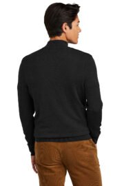 Brooks Brothers Washable Merino Birdseye 1/4-Zip Sweater BB18412 - Image 3