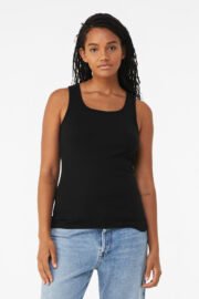 BELLA+CANVAS Women's Baby Rib Tank BC1080 - Image 2