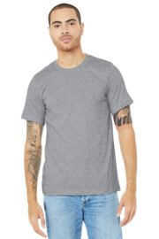 BELLA+CANVAS Unisex Heather CVC Short Sleeve Tee. BC3001CVC - Image 2