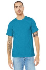 BELLA+CANVAS Unisex Heather CVC Short Sleeve Tee. BC3001CVC - Image 11