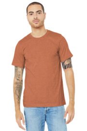BELLA+CANVAS Unisex Heather CVC Short Sleeve Tee. BC3001CVC - Image 12