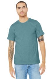 BELLA+CANVAS Unisex Heather CVC Short Sleeve Tee. BC3001CVC - Image 15