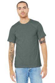 BELLA+CANVAS Unisex Heather CVC Short Sleeve Tee. BC3001CVC - Image 16