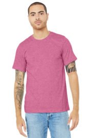 BELLA+CANVAS Unisex Heather CVC Short Sleeve Tee. BC3001CVC - Image 23
