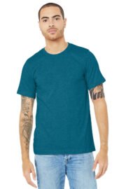 BELLA+CANVAS Unisex Heather CVC Short Sleeve Tee. BC3001CVC - Image 28