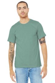 BELLA+CANVAS Unisex Heather CVC Short Sleeve Tee. BC3001CVC - Image 30