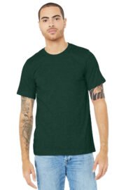 BELLA+CANVAS Unisex Heather CVC Short Sleeve Tee. BC3001CVC - Image 31