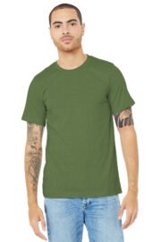 BELLA+CANVAS Unisex Heather CVC Short Sleeve Tee. BC3001CVC - Image 35