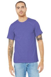 BELLA+CANVAS Unisex Heather CVC Short Sleeve Tee. BC3001CVC - Image 38