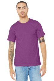 BELLA+CANVAS Unisex Heather CVC Short Sleeve Tee. BC3001CVC - Image 39