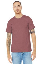 BELLA+CANVAS Unisex Heather CVC Short Sleeve Tee. BC3001CVC - Image 41
