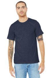BELLA+CANVAS Unisex Heather CVC Short Sleeve Tee. BC3001CVC - Image 42