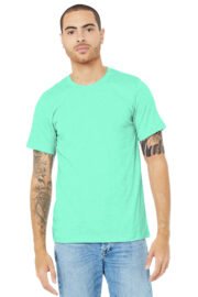 BELLA+CANVAS Unisex Heather CVC Short Sleeve Tee. BC3001CVC - Image 44