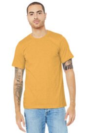 BELLA+CANVAS Unisex Heather CVC Short Sleeve Tee. BC3001CVC - Image 45
