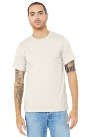 BELLA+CANVAS Unisex Heather CVC Short Sleeve Tee. BC3001CVC - Image 46
