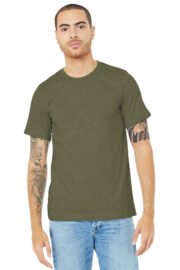 BELLA+CANVAS Unisex Heather CVC Short Sleeve Tee. BC3001CVC - Image 49