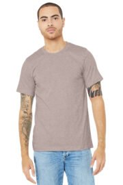 BELLA+CANVAS Unisex Heather CVC Short Sleeve Tee. BC3001CVC - Image 54