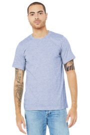 BELLA+CANVAS Unisex Heather CVC Short Sleeve Tee. BC3001CVC - Image 55