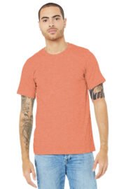 BELLA+CANVAS Unisex Heather CVC Short Sleeve Tee. BC3001CVC - Image 62